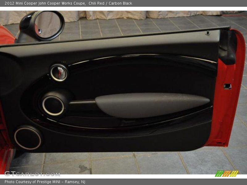 Chili Red / Carbon Black 2012 Mini Cooper John Cooper Works Coupe
