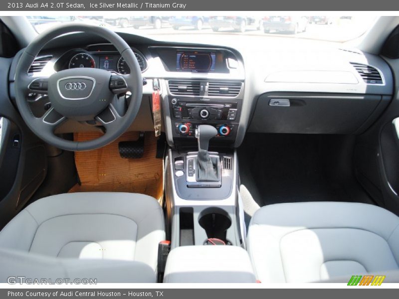 Ice Silver Metallic / Titanium Gray 2013 Audi A4 2.0T Sedan
