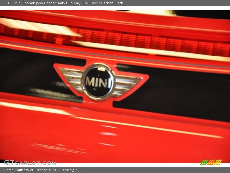 Chili Red / Carbon Black 2012 Mini Cooper John Cooper Works Coupe