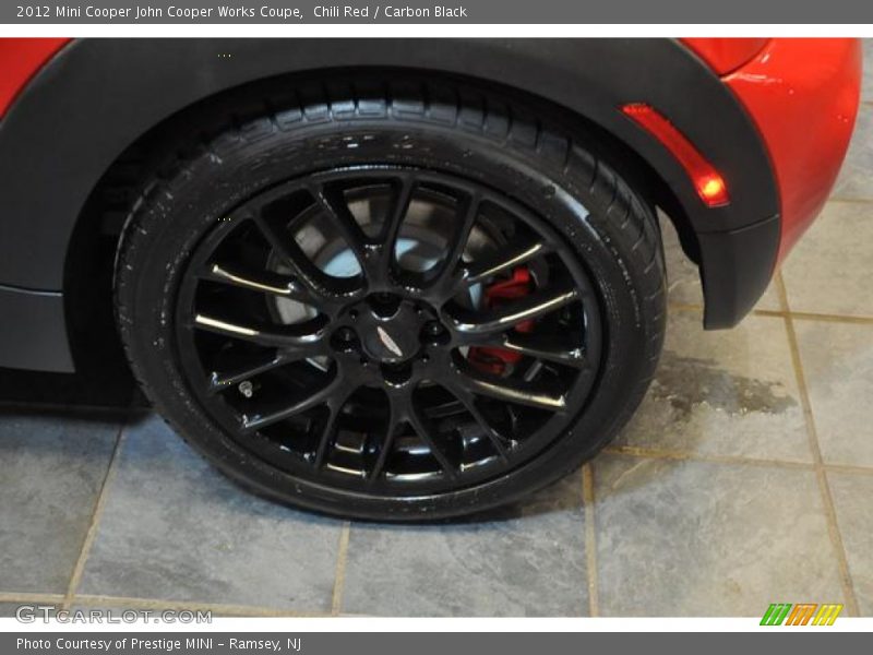 Chili Red / Carbon Black 2012 Mini Cooper John Cooper Works Coupe