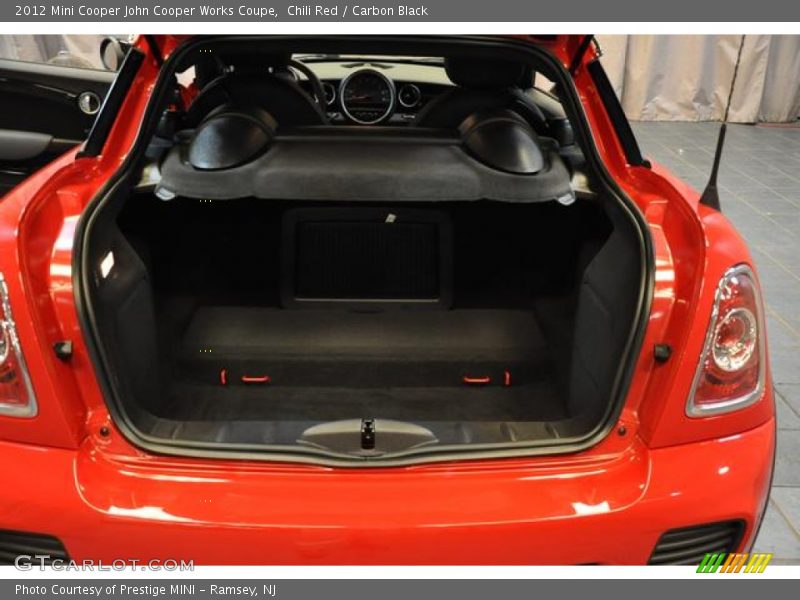 Chili Red / Carbon Black 2012 Mini Cooper John Cooper Works Coupe