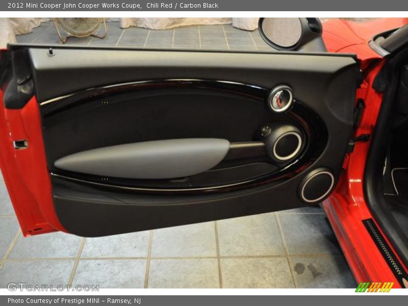 Chili Red / Carbon Black 2012 Mini Cooper John Cooper Works Coupe