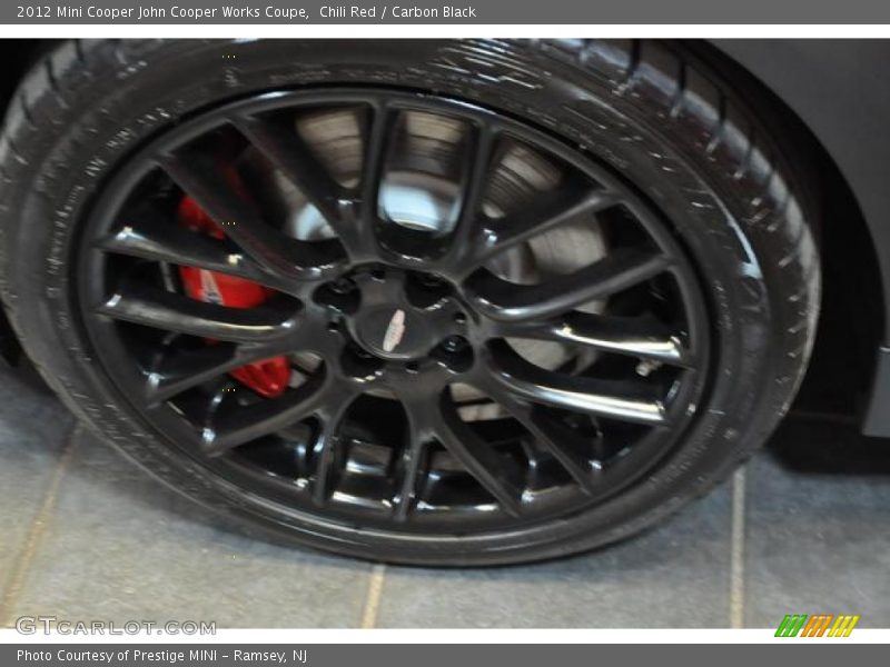 Chili Red / Carbon Black 2012 Mini Cooper John Cooper Works Coupe