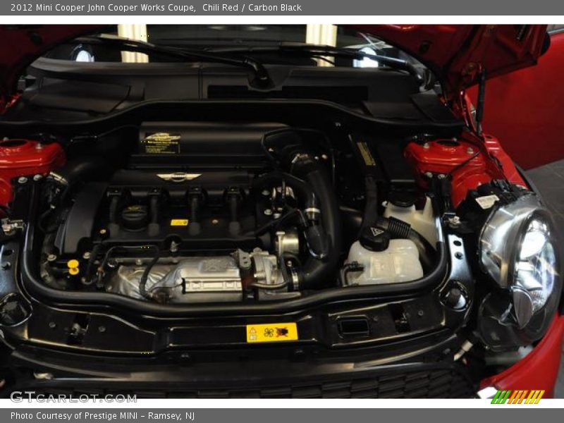 Chili Red / Carbon Black 2012 Mini Cooper John Cooper Works Coupe