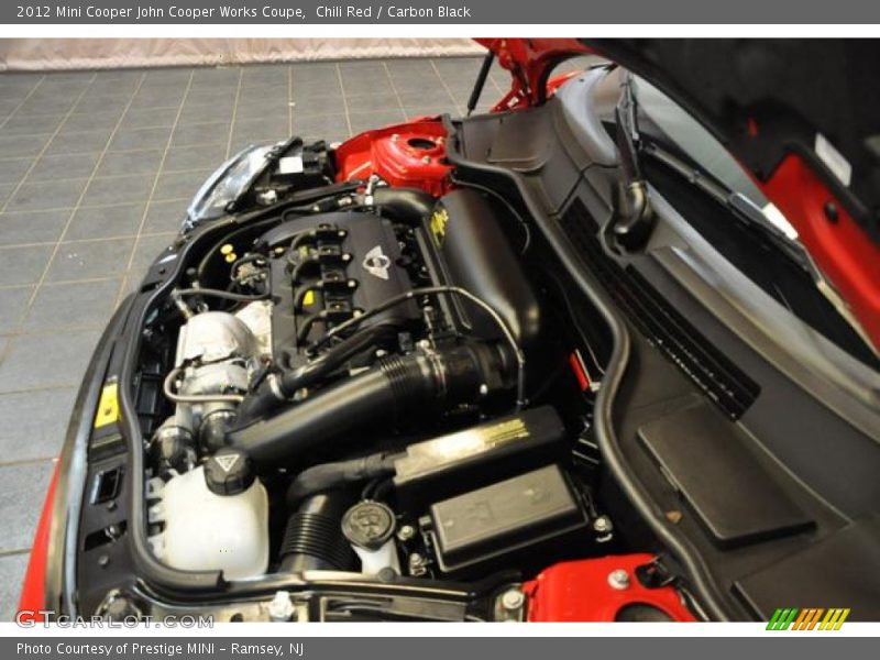 Chili Red / Carbon Black 2012 Mini Cooper John Cooper Works Coupe