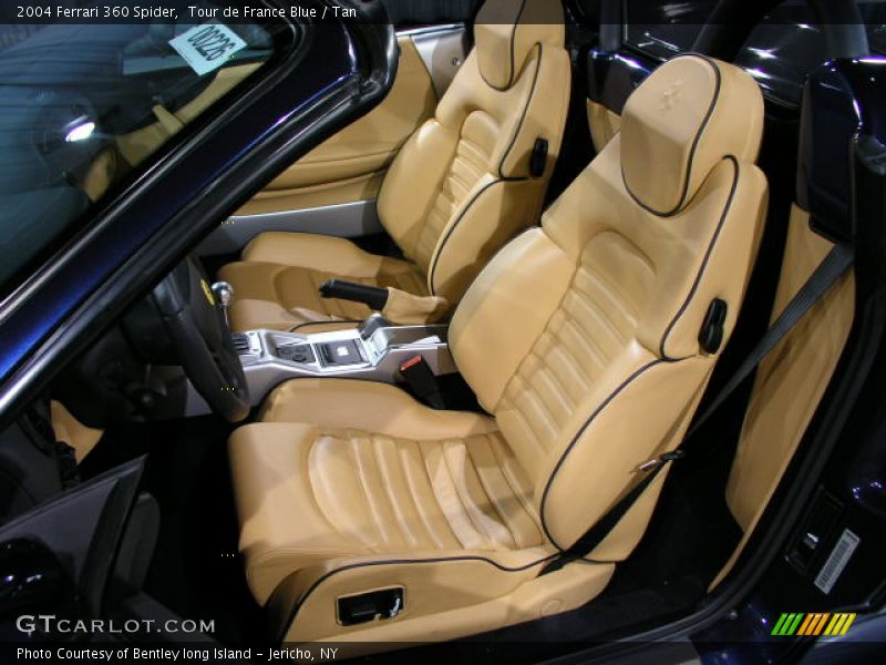 Tour de France Blue / Tan 2004 Ferrari 360 Spider