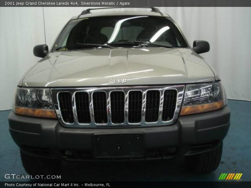 Silverstone Metallic / Agate 2001 Jeep Grand Cherokee Laredo 4x4