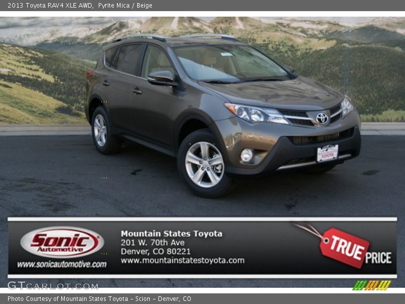 Pyrite Mica / Beige 2013 Toyota RAV4 XLE AWD