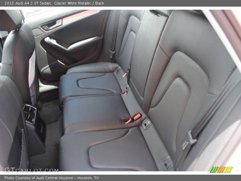 Glacier White Metallic / Black 2013 Audi A4 2.0T Sedan