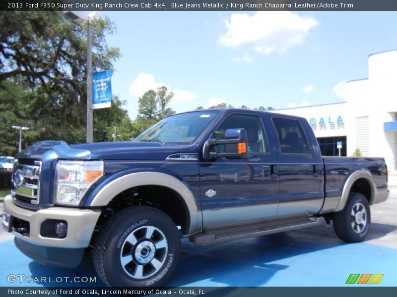 Front 3/4 View of 2013 F350 Super Duty King Ranch Crew Cab 4x4