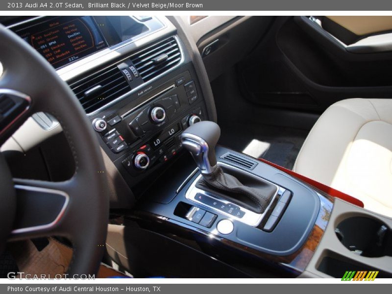 Brilliant Black / Velvet Beige/Moor Brown 2013 Audi A4 2.0T Sedan