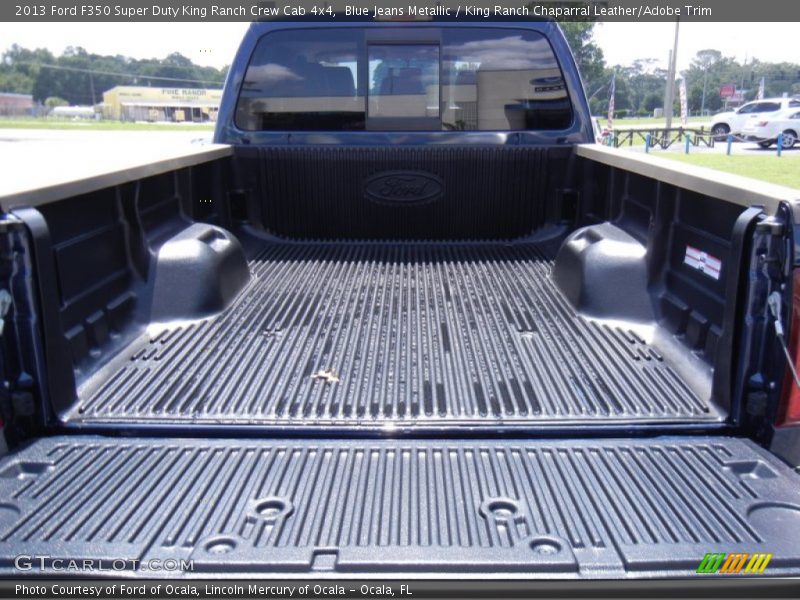 Blue Jeans Metallic / King Ranch Chaparral Leather/Adobe Trim 2013 Ford F350 Super Duty King Ranch Crew Cab 4x4