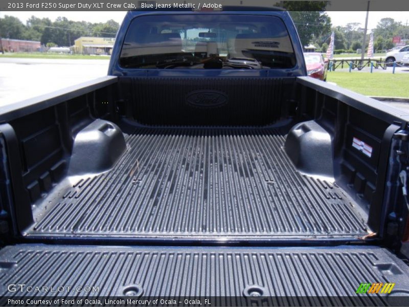 Blue Jeans Metallic / Adobe 2013 Ford F250 Super Duty XLT Crew Cab