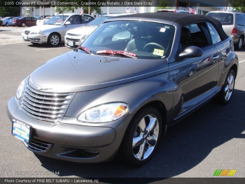 Graphite Gray Metallic / Dark Slate Gray 2005 Chrysler PT Cruiser GT Convertible