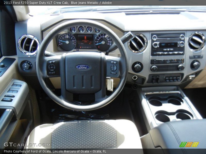 Dashboard of 2013 F250 Super Duty XLT Crew Cab