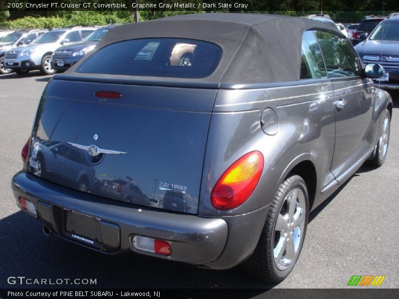 Graphite Gray Metallic / Dark Slate Gray 2005 Chrysler PT Cruiser GT Convertible