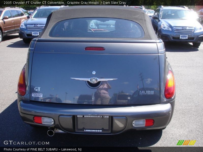 Graphite Gray Metallic / Dark Slate Gray 2005 Chrysler PT Cruiser GT Convertible