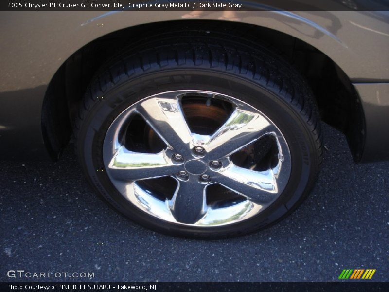Graphite Gray Metallic / Dark Slate Gray 2005 Chrysler PT Cruiser GT Convertible