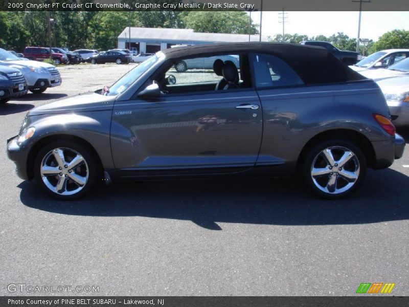 Graphite Gray Metallic / Dark Slate Gray 2005 Chrysler PT Cruiser GT Convertible