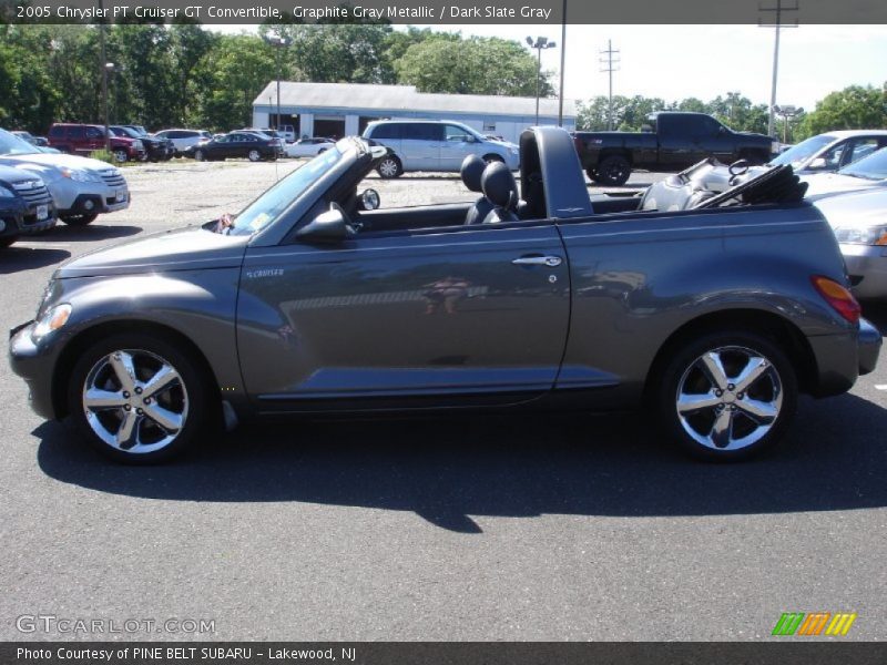 Graphite Gray Metallic / Dark Slate Gray 2005 Chrysler PT Cruiser GT Convertible