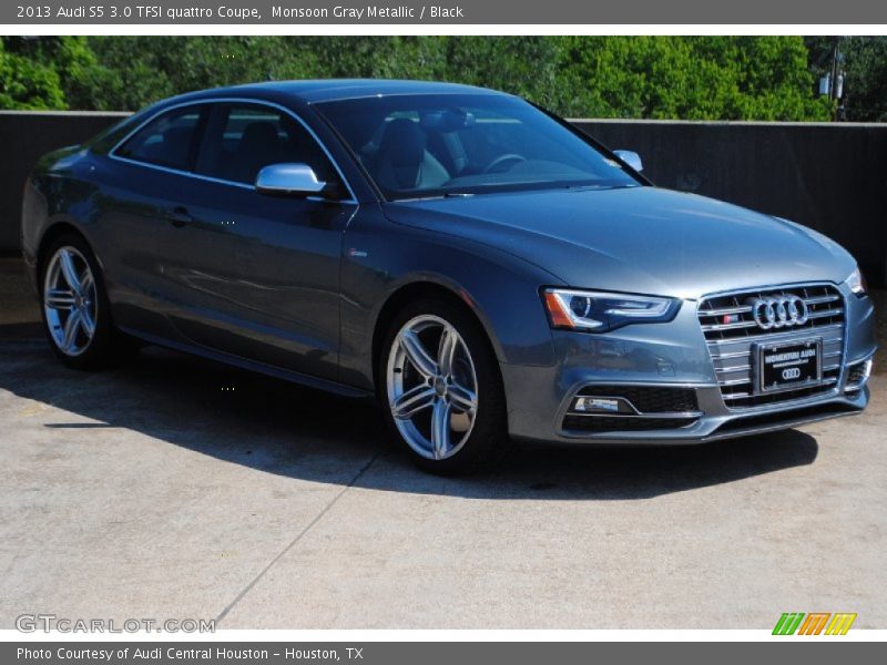 Monsoon Gray Metallic / Black 2013 Audi S5 3.0 TFSI quattro Coupe