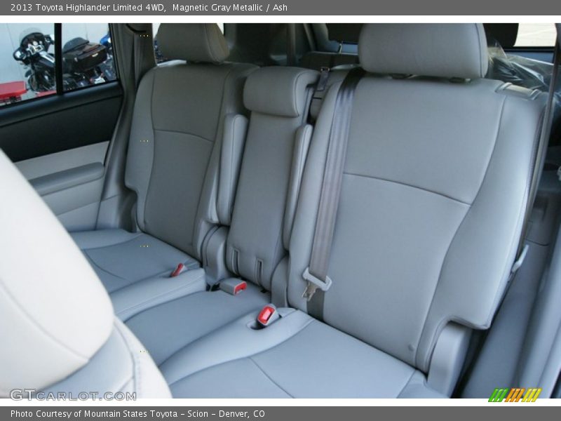 Magnetic Gray Metallic / Ash 2013 Toyota Highlander Limited 4WD