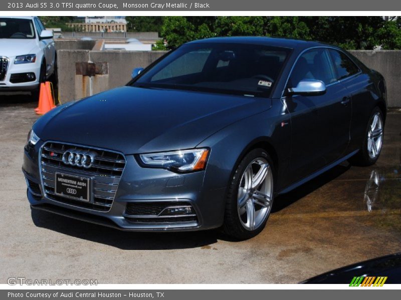 Monsoon Gray Metallic / Black 2013 Audi S5 3.0 TFSI quattro Coupe