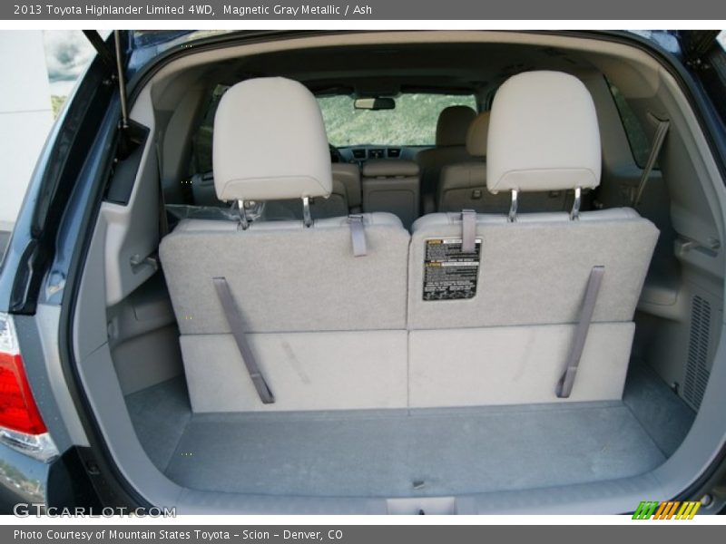 Magnetic Gray Metallic / Ash 2013 Toyota Highlander Limited 4WD