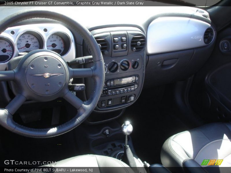 Graphite Gray Metallic / Dark Slate Gray 2005 Chrysler PT Cruiser GT Convertible
