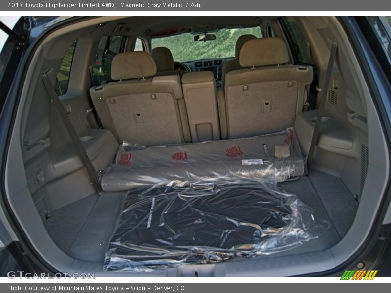 Magnetic Gray Metallic / Ash 2013 Toyota Highlander Limited 4WD