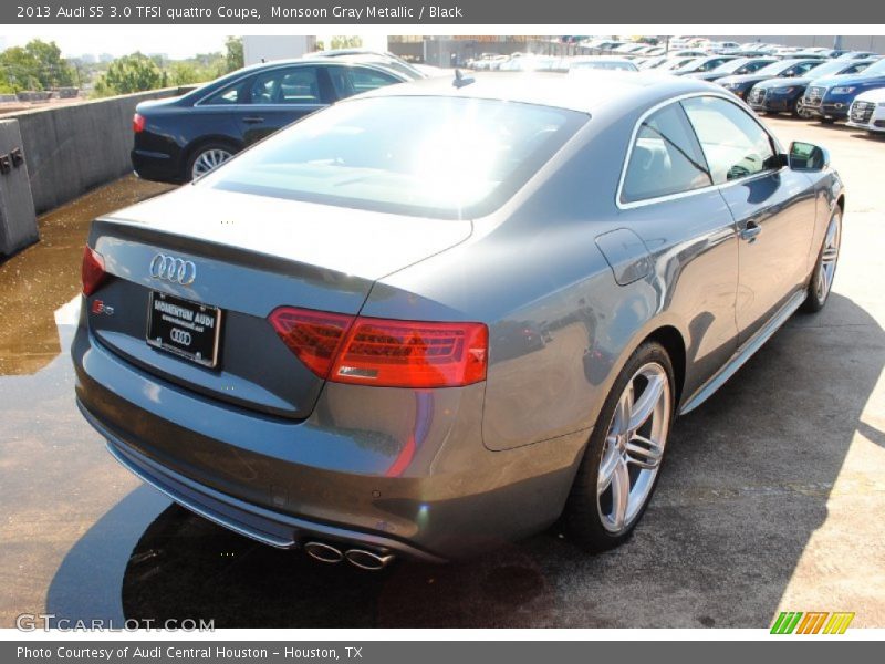 Monsoon Gray Metallic / Black 2013 Audi S5 3.0 TFSI quattro Coupe
