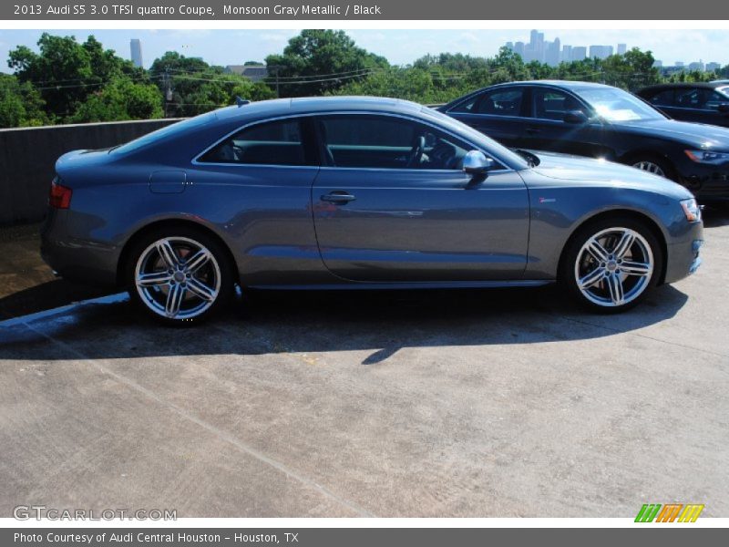 Monsoon Gray Metallic / Black 2013 Audi S5 3.0 TFSI quattro Coupe