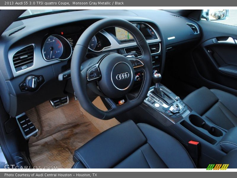Monsoon Gray Metallic / Black 2013 Audi S5 3.0 TFSI quattro Coupe