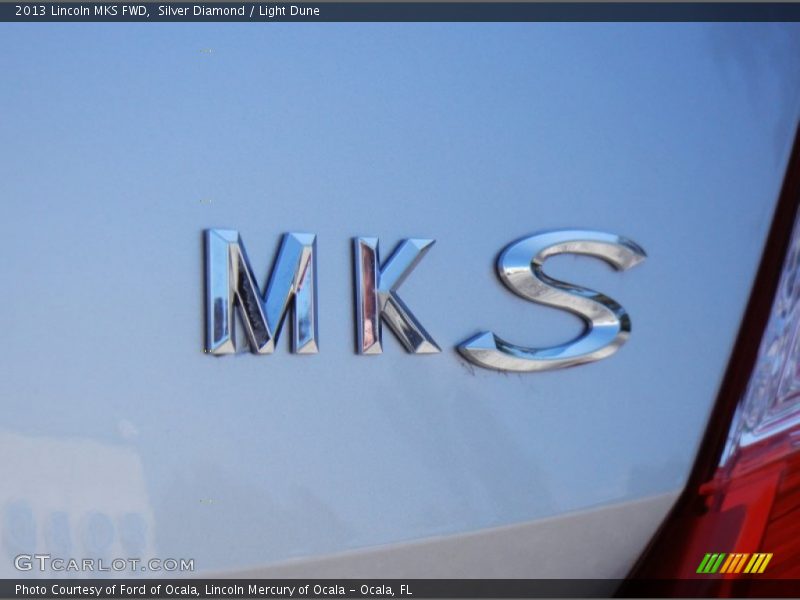 Silver Diamond / Light Dune 2013 Lincoln MKS FWD
