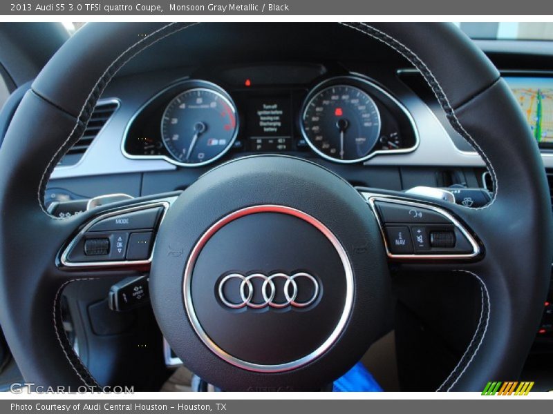 Monsoon Gray Metallic / Black 2013 Audi S5 3.0 TFSI quattro Coupe
