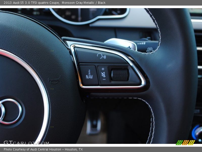 Monsoon Gray Metallic / Black 2013 Audi S5 3.0 TFSI quattro Coupe