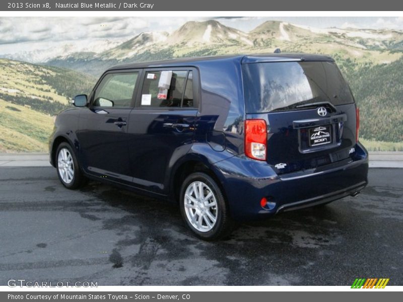 Nautical Blue Metallic / Dark Gray 2013 Scion xB