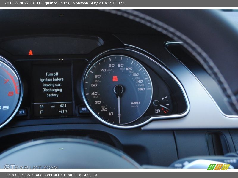 Monsoon Gray Metallic / Black 2013 Audi S5 3.0 TFSI quattro Coupe