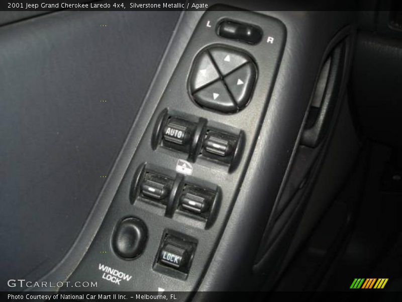 Silverstone Metallic / Agate 2001 Jeep Grand Cherokee Laredo 4x4
