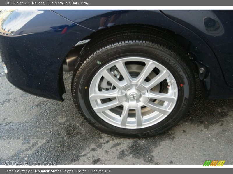 Nautical Blue Metallic / Dark Gray 2013 Scion xB