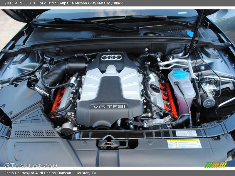 Monsoon Gray Metallic / Black 2013 Audi S5 3.0 TFSI quattro Coupe