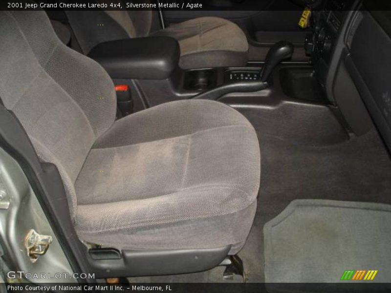 Silverstone Metallic / Agate 2001 Jeep Grand Cherokee Laredo 4x4
