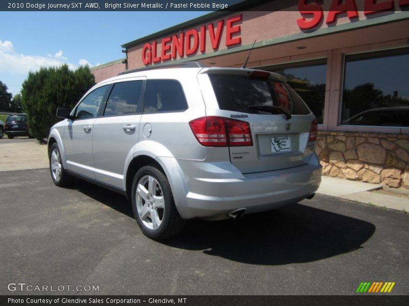 Bright Silver Metallic / Pastel Pebble Beige 2010 Dodge Journey SXT AWD