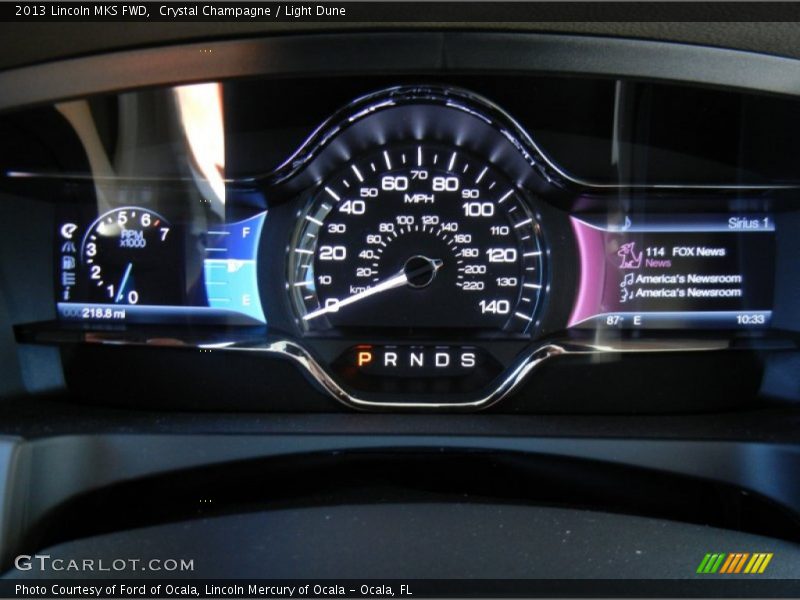  2013 MKS FWD FWD Gauges