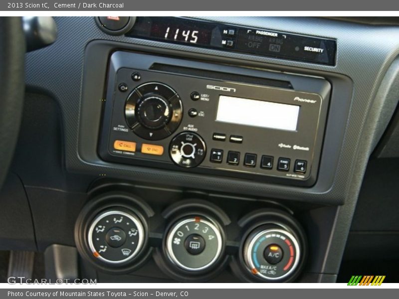 Cement / Dark Charcoal 2013 Scion tC