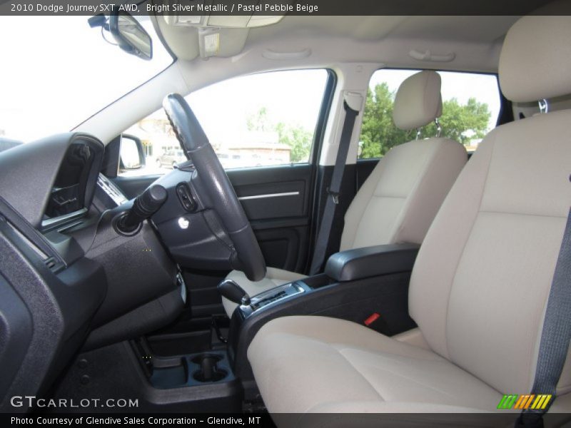 Front Seat of 2010 Journey SXT AWD