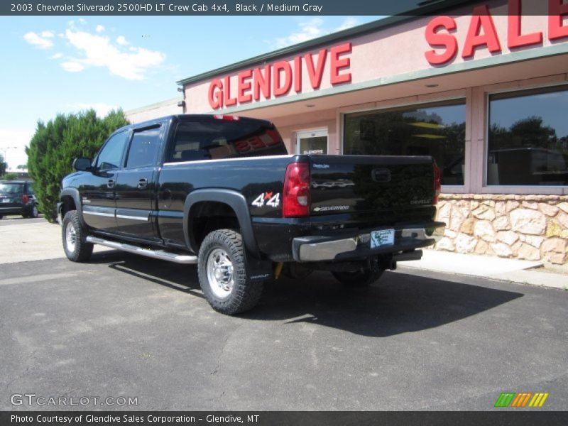 Black / Medium Gray 2003 Chevrolet Silverado 2500HD LT Crew Cab 4x4