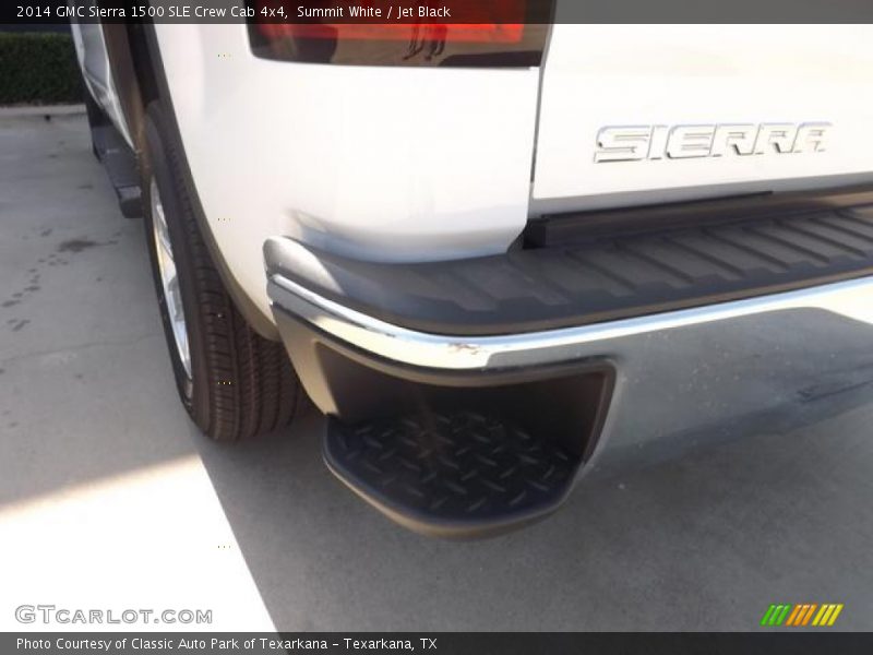 Summit White / Jet Black 2014 GMC Sierra 1500 SLE Crew Cab 4x4