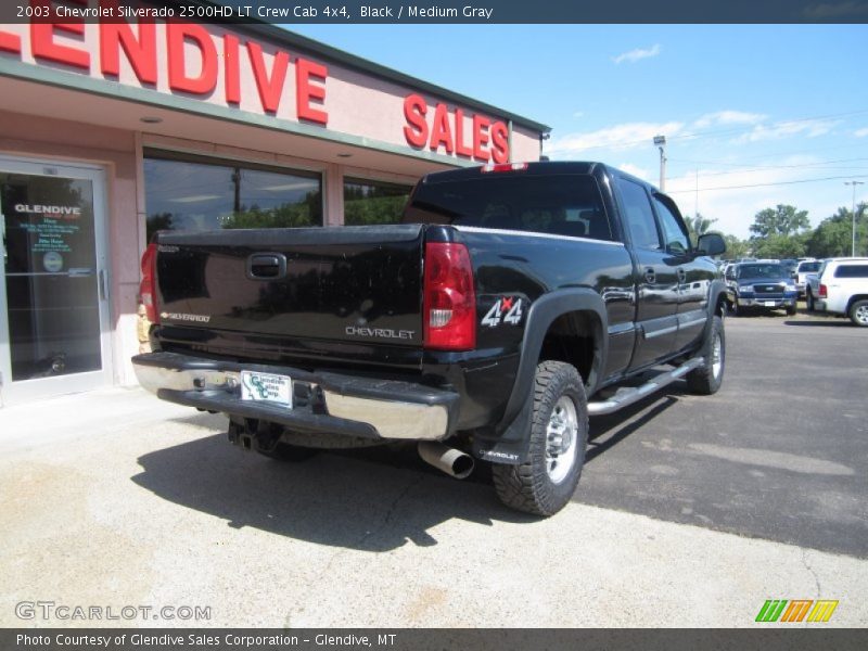 Black / Medium Gray 2003 Chevrolet Silverado 2500HD LT Crew Cab 4x4