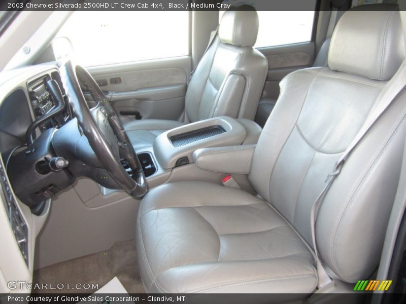 Black / Medium Gray 2003 Chevrolet Silverado 2500HD LT Crew Cab 4x4